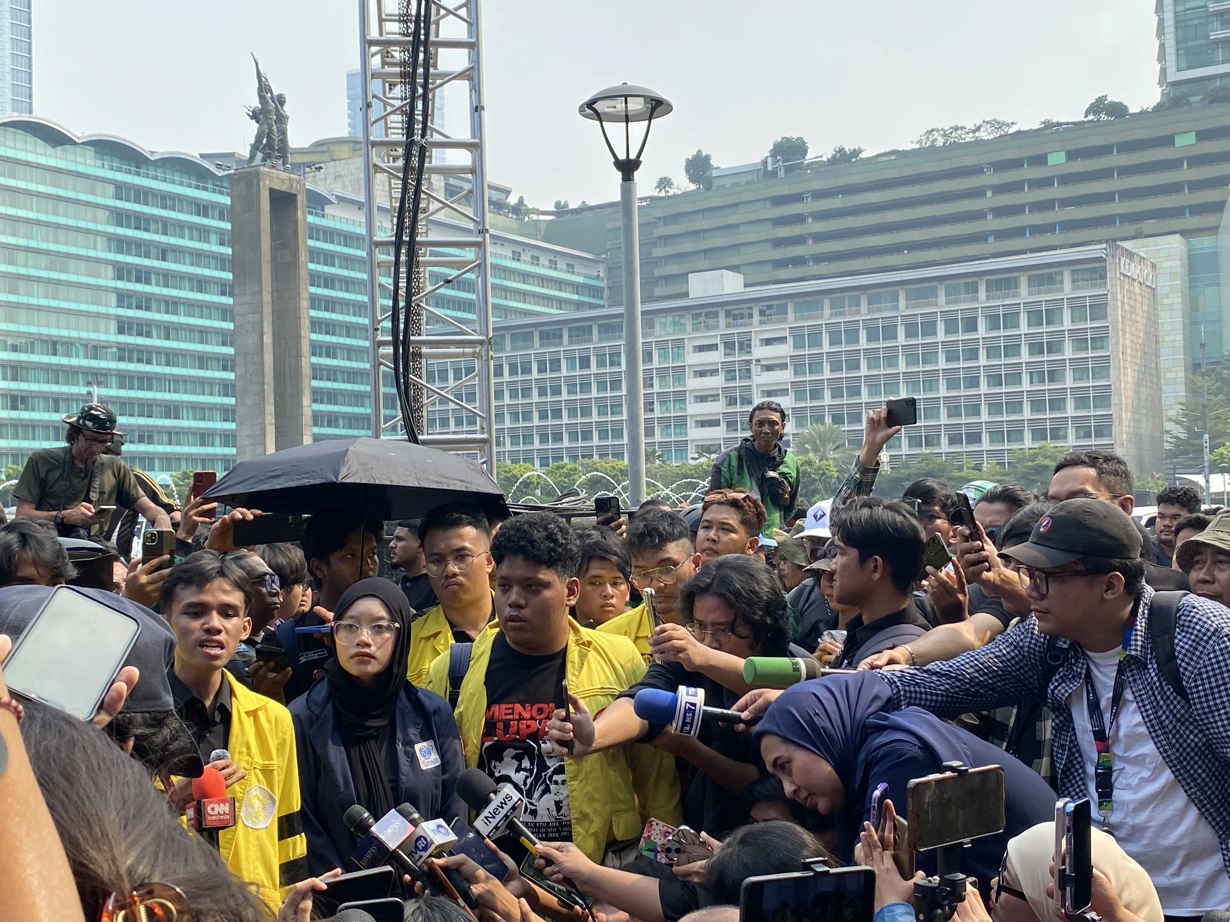 Ini Alasan Polda Metro Sterilkan Bundaran HI dari Demo