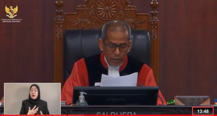 Lupa Bubuhi Meterai Berkas Online, MK Tolak Gugatan UU KUHAP Baru