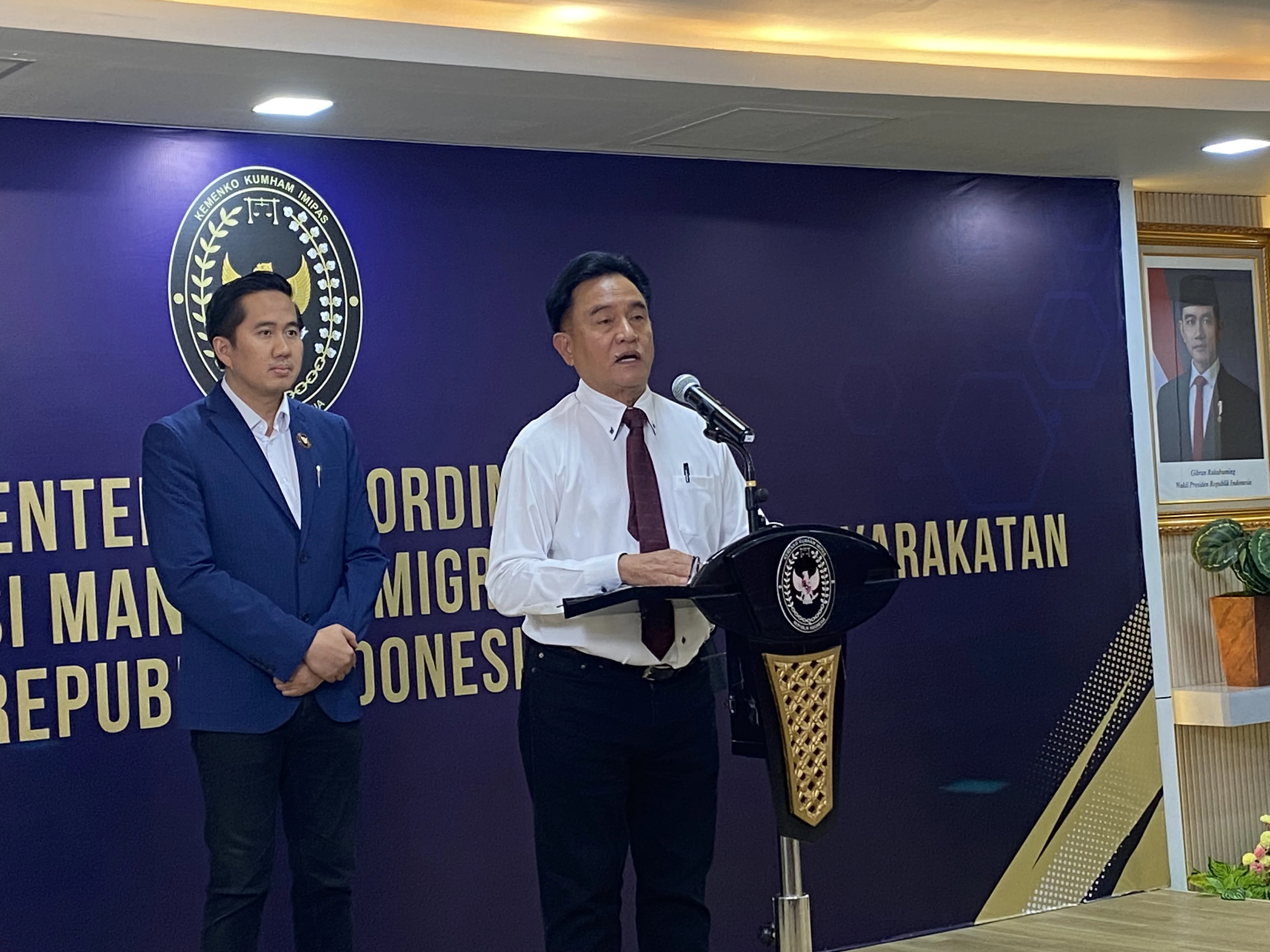 Yusril Tegaskan WN Palestina Abdul Karim Bukan Ulama Maupun Aktivis