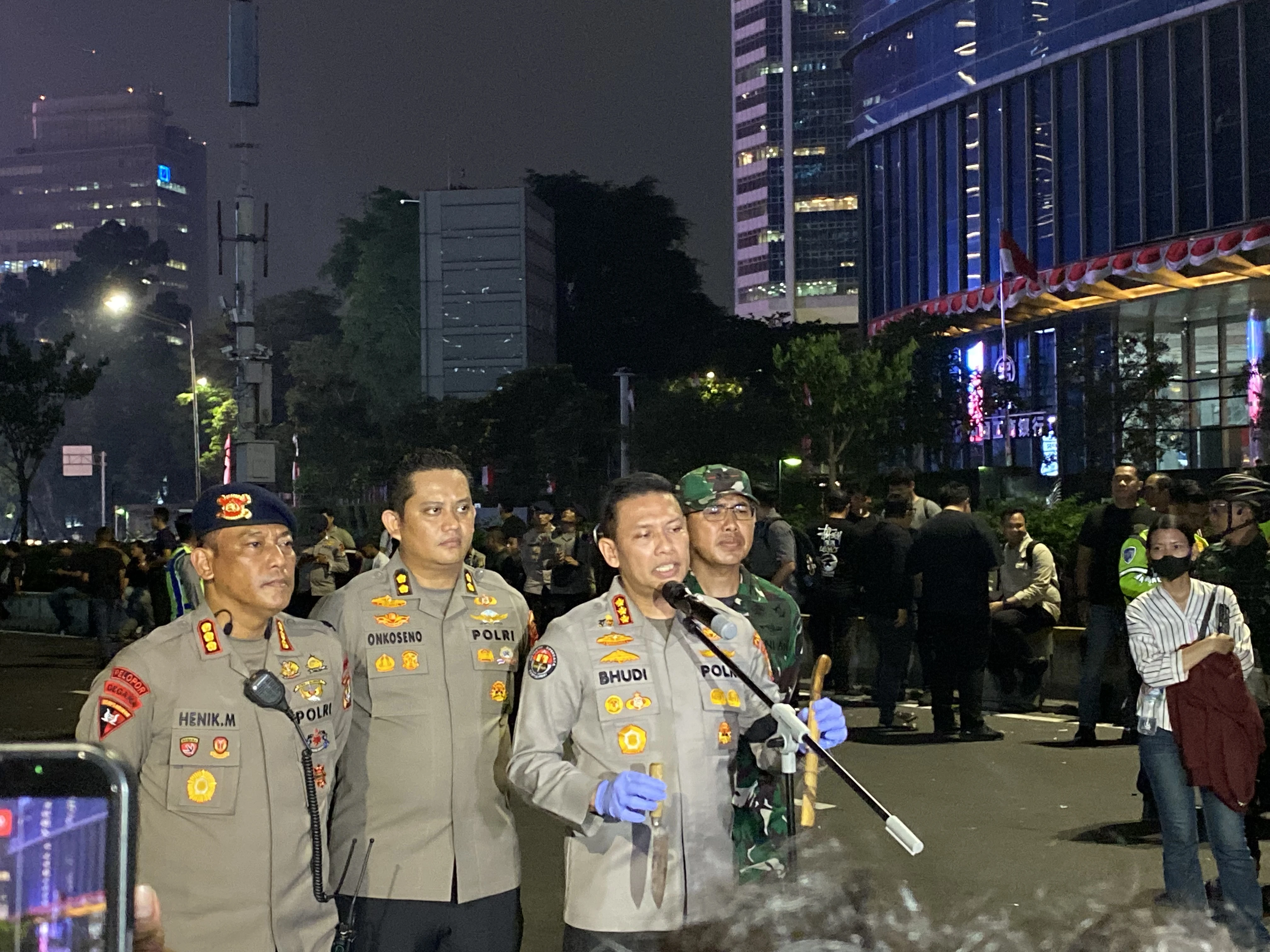 Kabid Humas Polda Metro Jaya Budi Hermanto, demo, bem ui