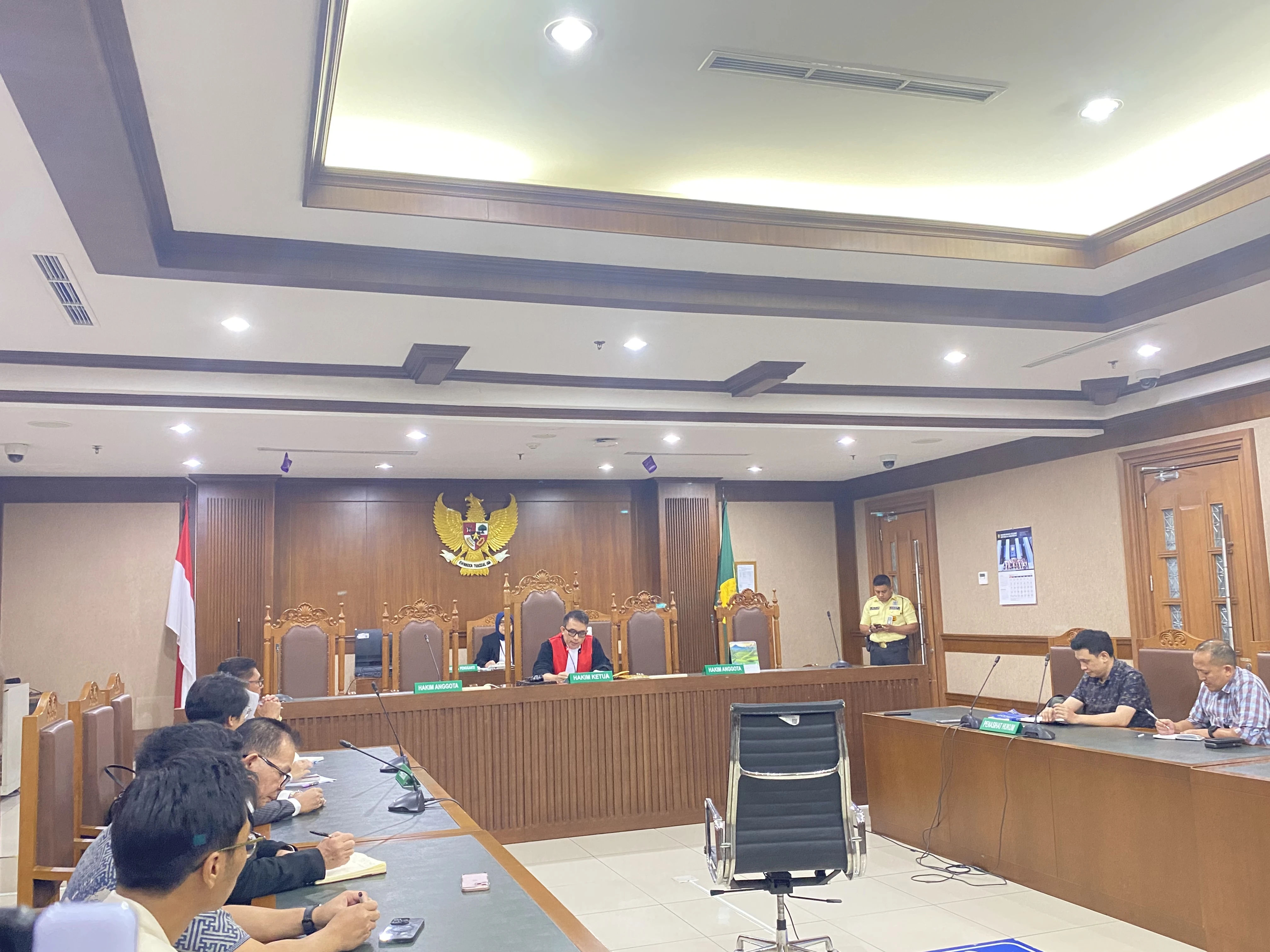 Sidang Praperadilan Eks Wakil Kepala BGN Lodewyk Pusung