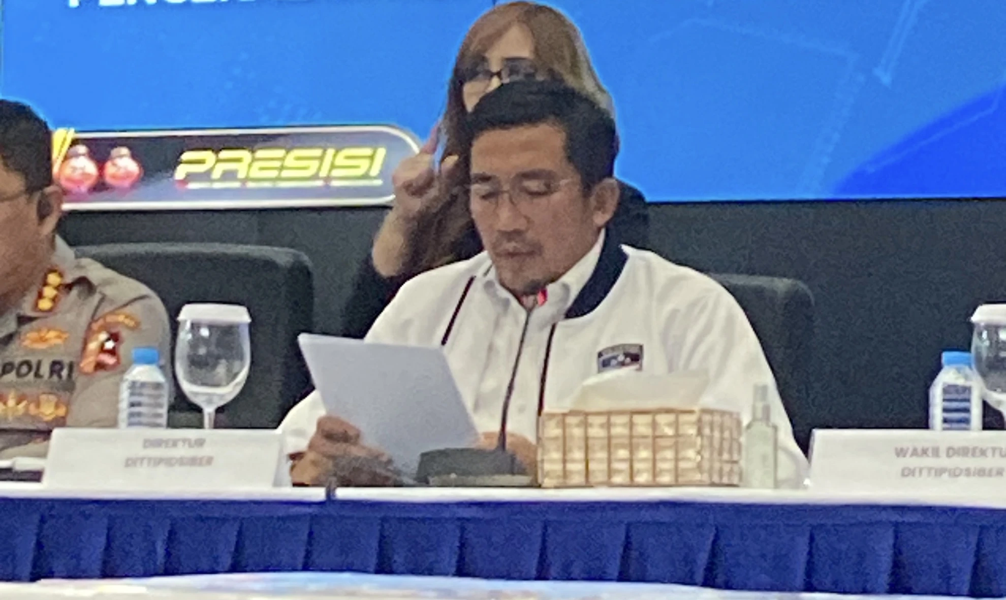 Direktur Tindak Pidana Siber Bareskrim Polri, Adex Yusdiwan