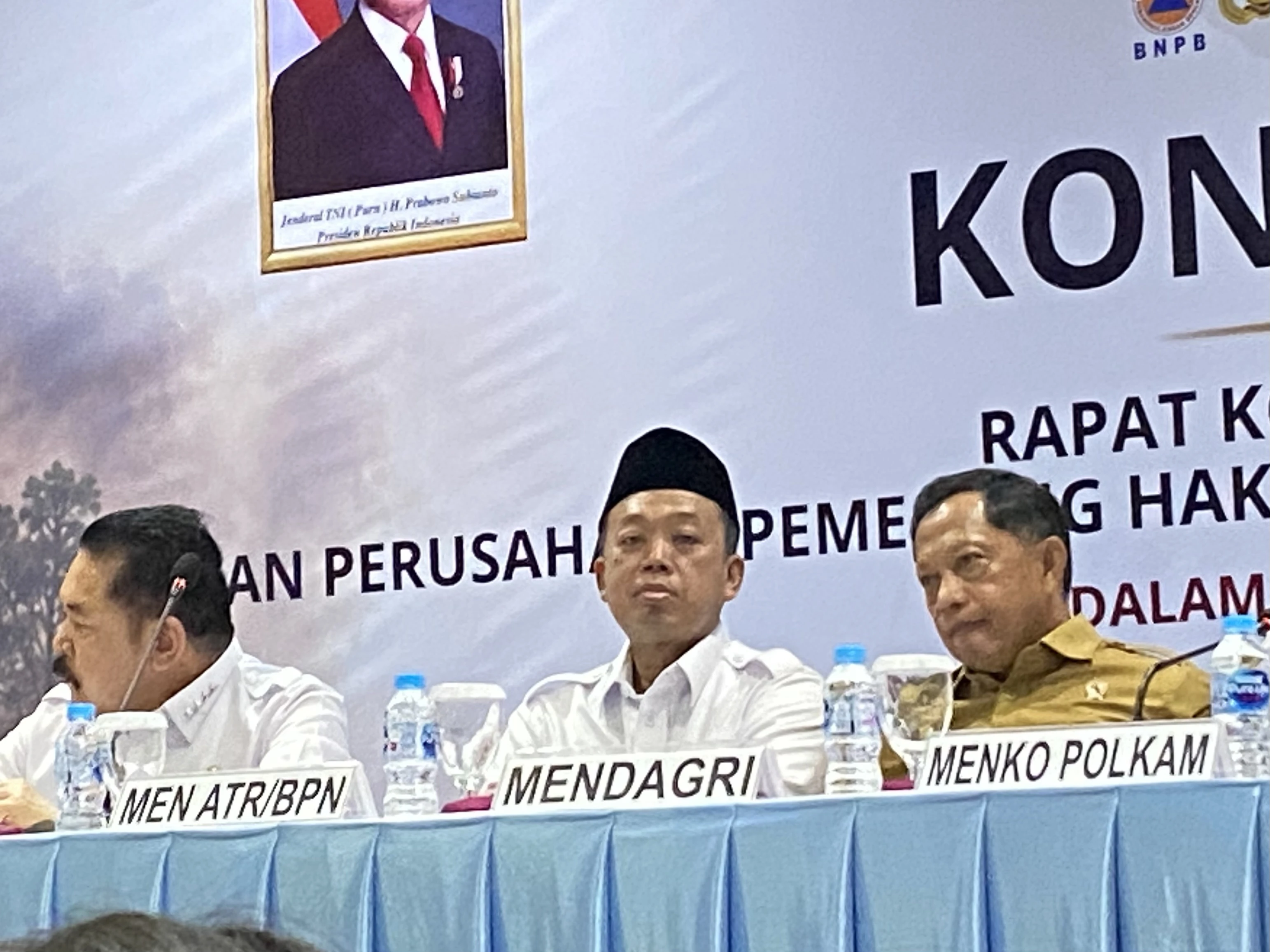 Menteri Agraria dan Tata Ruang/Kepala Badan Pertanahan Nasional (ATR/BPN) Nusron Wahid