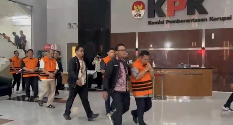 Delapan Tersangka Korupsi Suap HGB di BPN Kabupaten Bogor