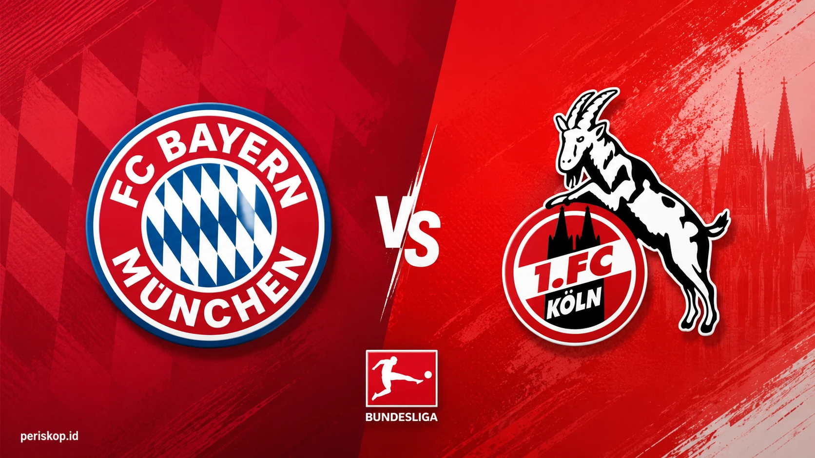 Prediksi Munchen vs Koln Bundesliga 2025/2026: Skor hingga Susunan Pemain