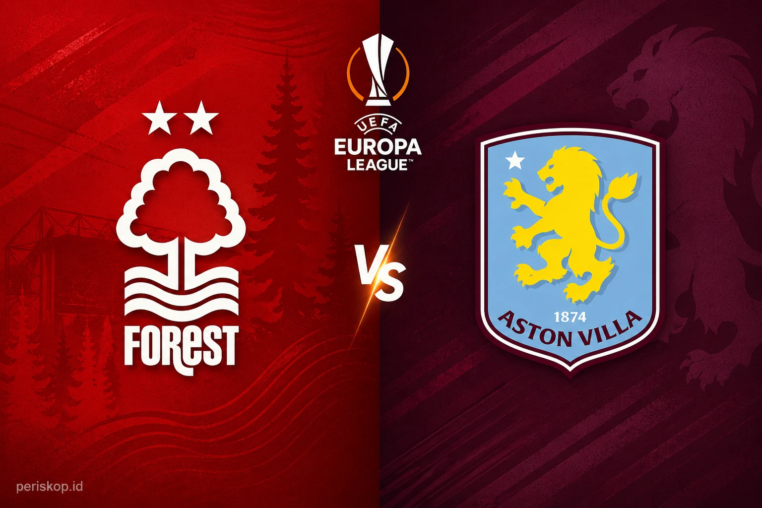 Nottingham Forest vs Aston Villa Europa League 20252026