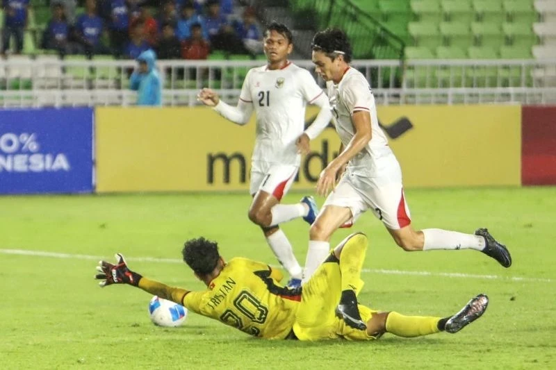 Indonesia U-19 vs Australia di Semifinal AFF U-19 2026