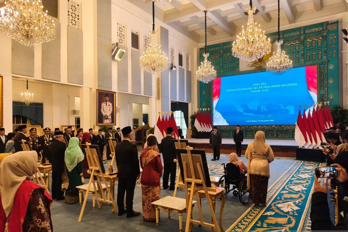 Presiden Prabowo Anugerahkan Gelar Pahlawan Nasional kepada Sepuluh Tokoh Bangsa