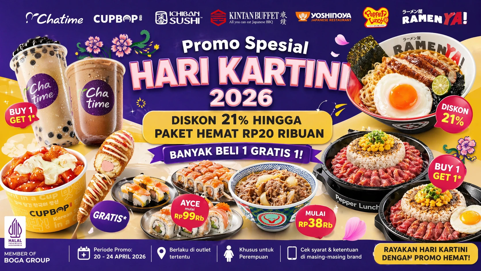 Promo Hari Kartini 2026 Paling Dicari: Diskon 21 Persen hingga Paket Hemat Rp20 Ribuan