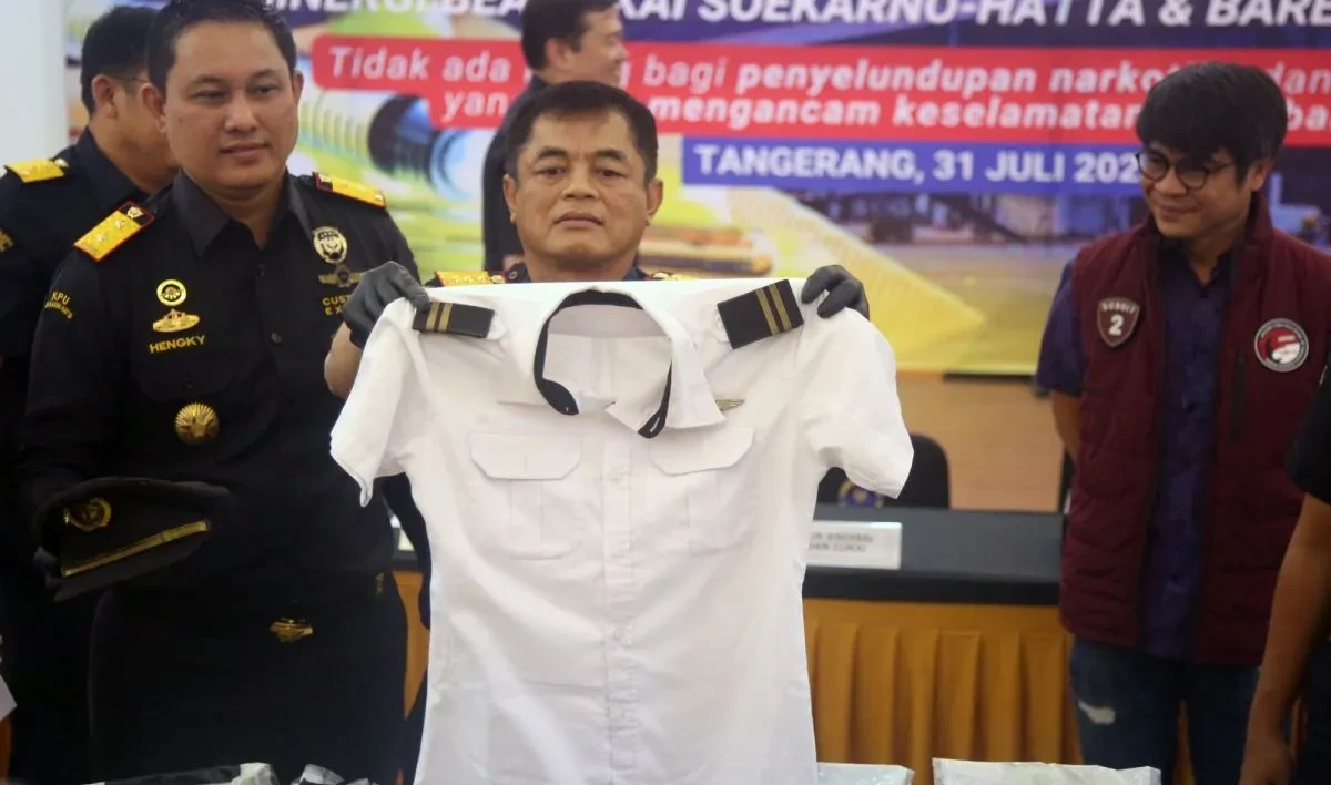 Kopilot WN Malaysia Ditangkap Selundupkan 70 Ribu Butir Ekstasi di Bandara Soekarno-Hatta
