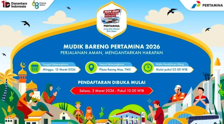 Link Pendaftaran Mudik Bareng Pertamina 2026: Syarat, Rute, dan Jadwal Lengkap