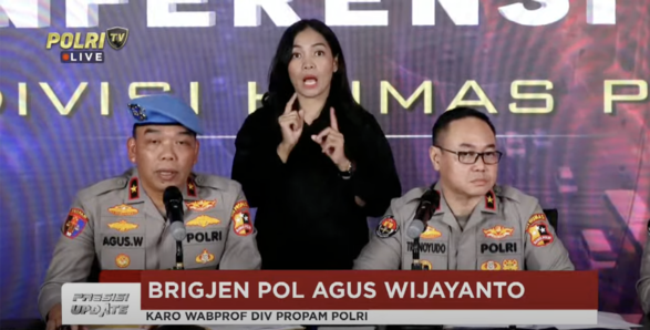 Kepala Biro Pertanggungjawaban Profesi (Karowabprof) Divisi Propam Polri, Brigjen Pol Agus Wijayanto