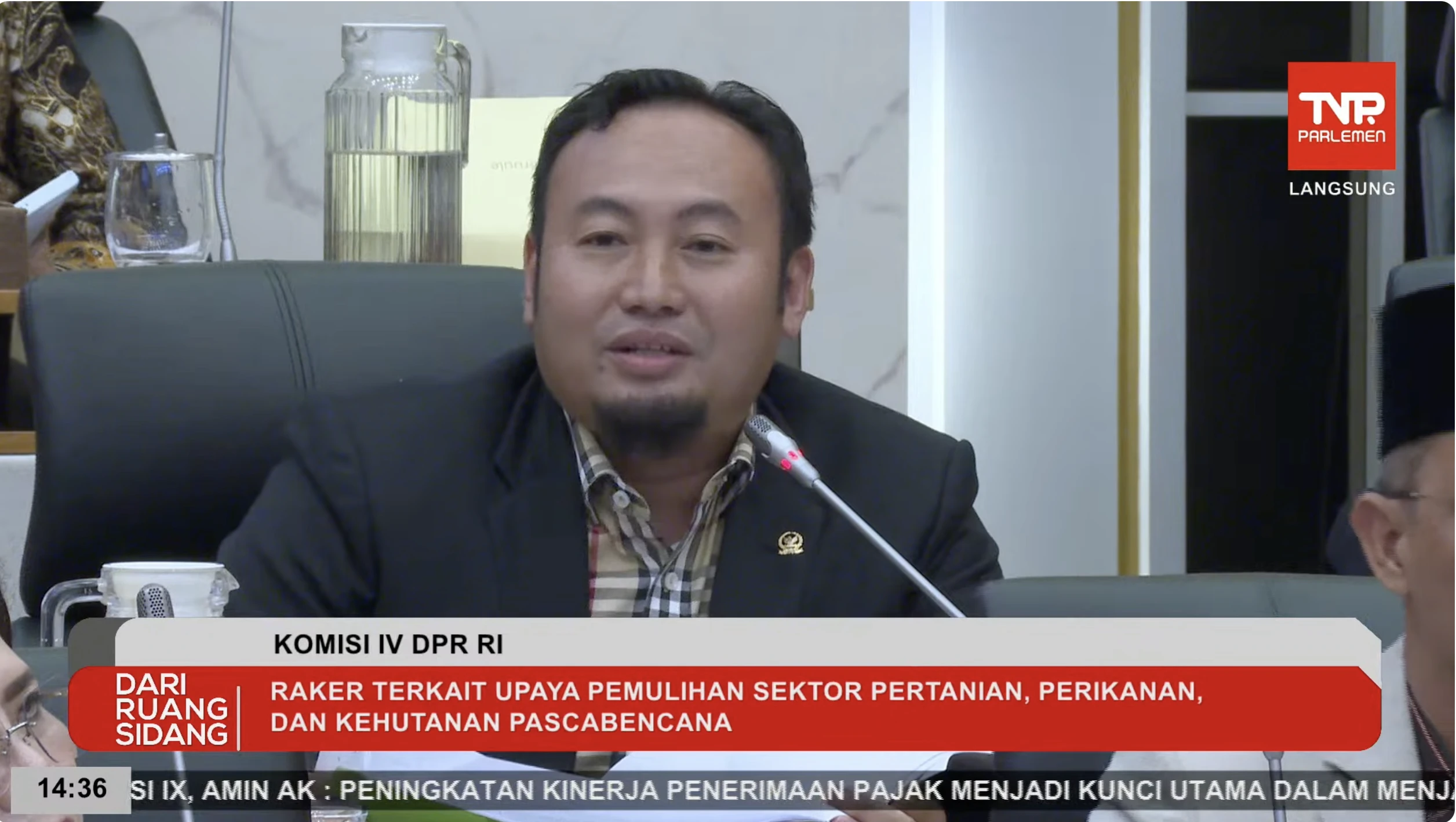 DPR Semprot Kementan Soal Data Nol Kerusakan Irigasi Sumatera Barat