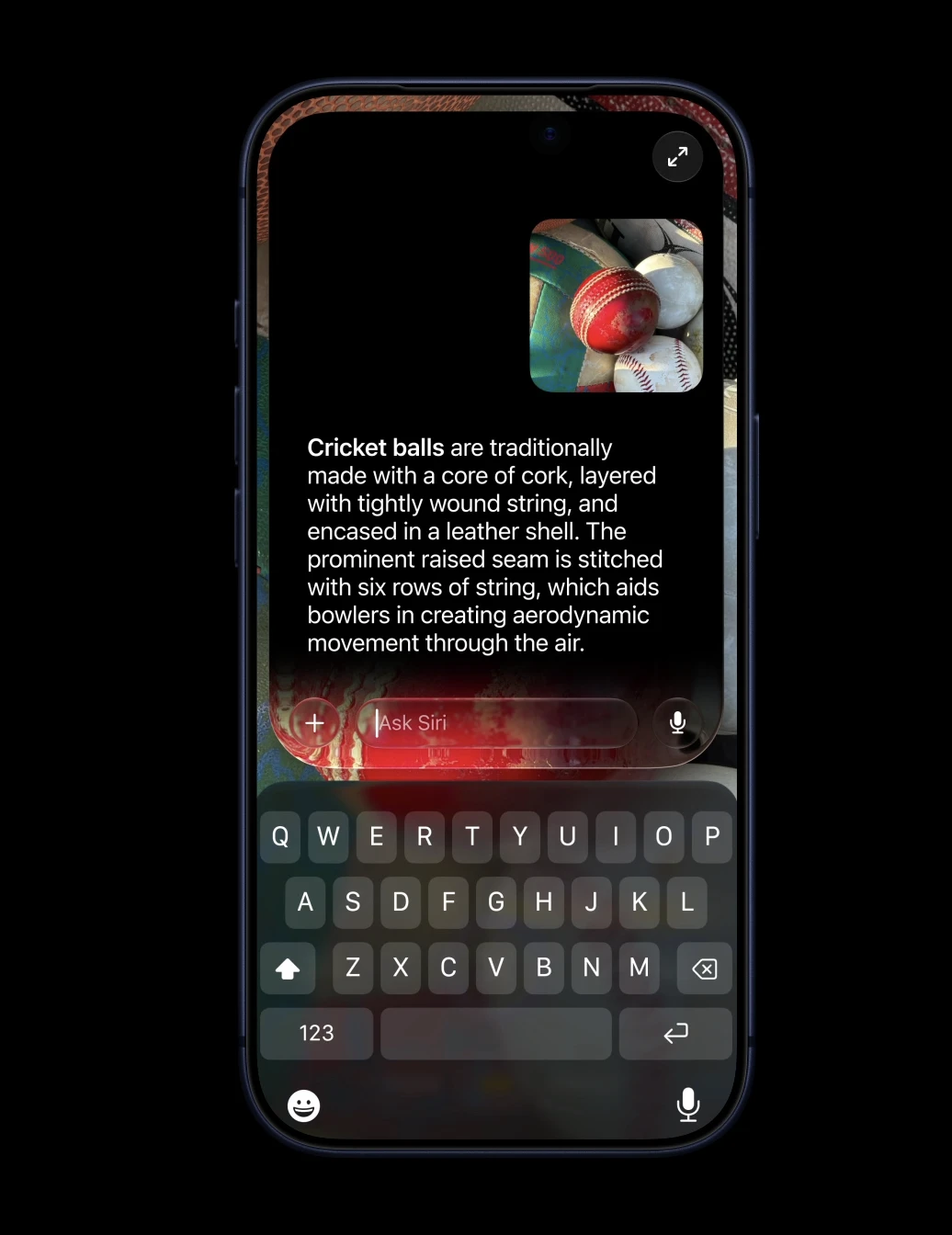Kamera Siri AI