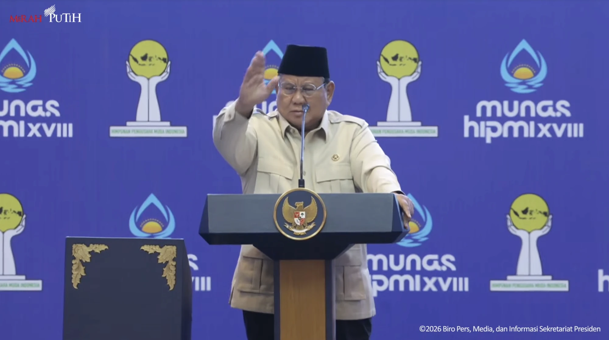 Berkali-kali Gagal Pilpres, Kini Jadi Presiden, Prabowo: Lu Kira Enak!