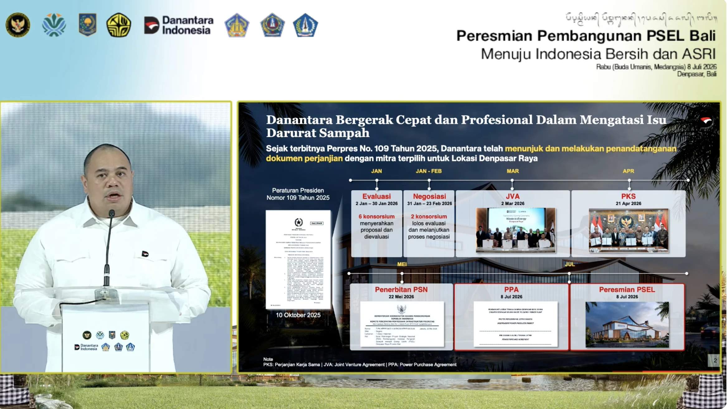Pembangunan PSEL Denpasar Dimulai, Serap Rp3 Triliun Investasi