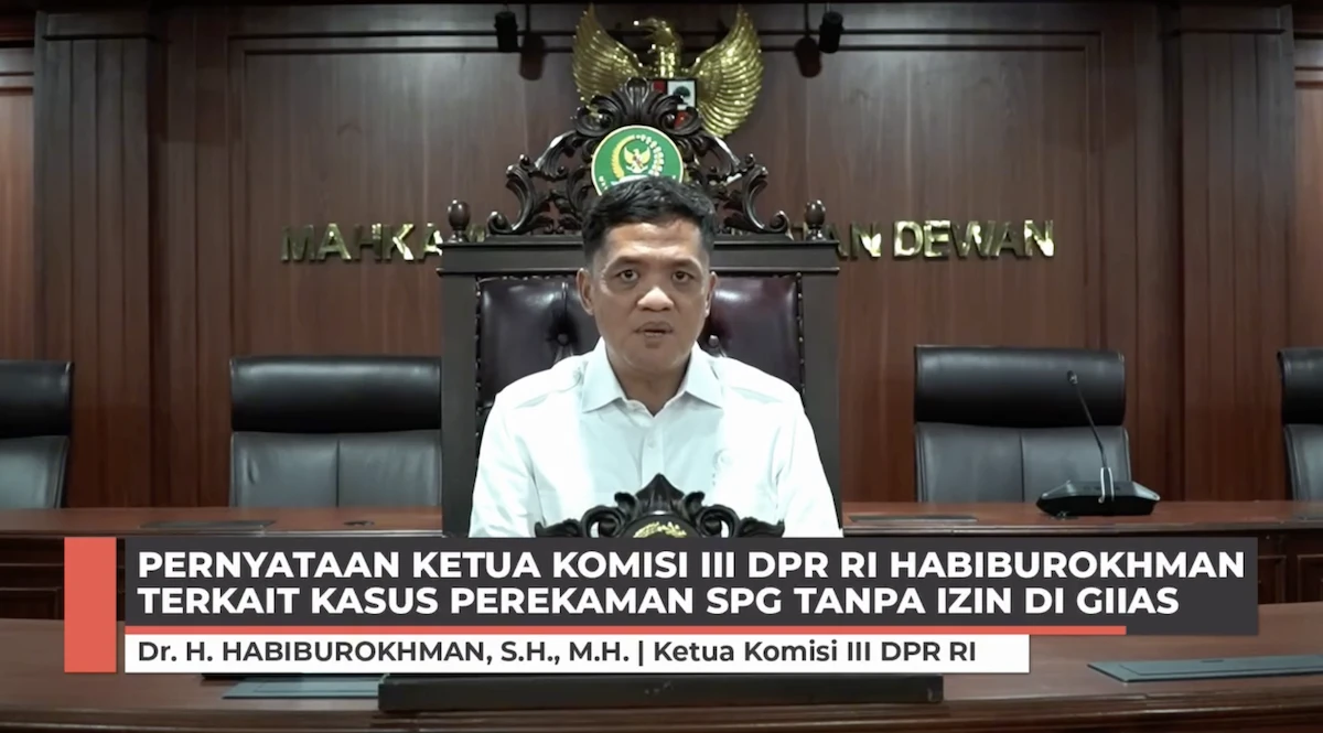 SPG GIIAS Direkam Diam-Diam buat Konten, Habiburokhman Minta Korban Lapor Polisi
