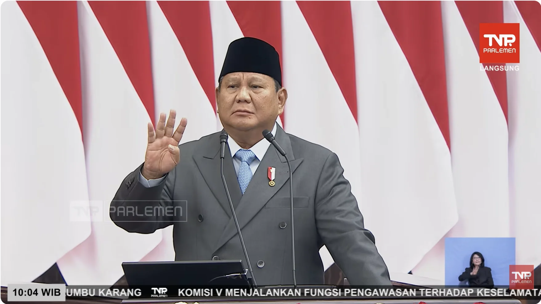 prabowo subianto, sidang tahunan mpr ri 2026