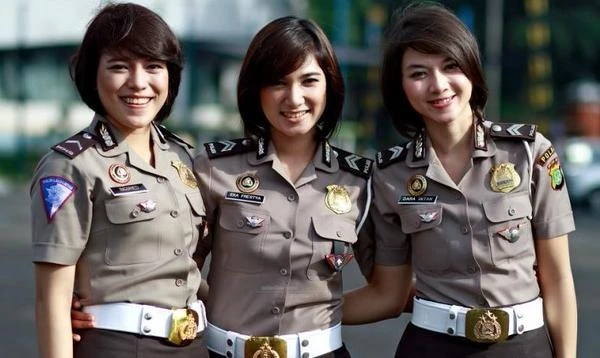 Sejarah Polisi Wanita (Polwan) Indonesia.