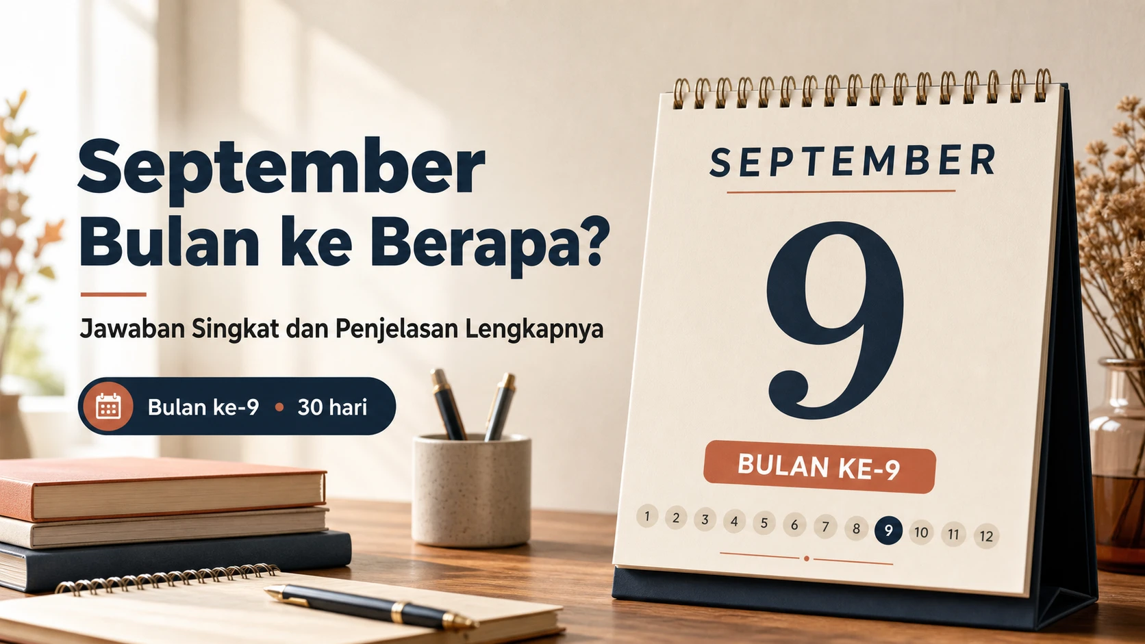 September Bulan ke Berapa? Jawaban Singkat dan Penjelasan Lengkapnya