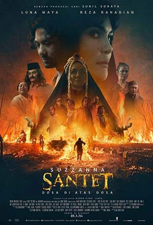 Poster Film Suzzanna: Santet Dosa di Atas Dosa