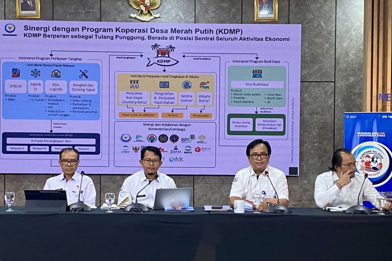 KKP Tetapkan 65 Kampung Nelayan Merah Putih Tahap Awal
