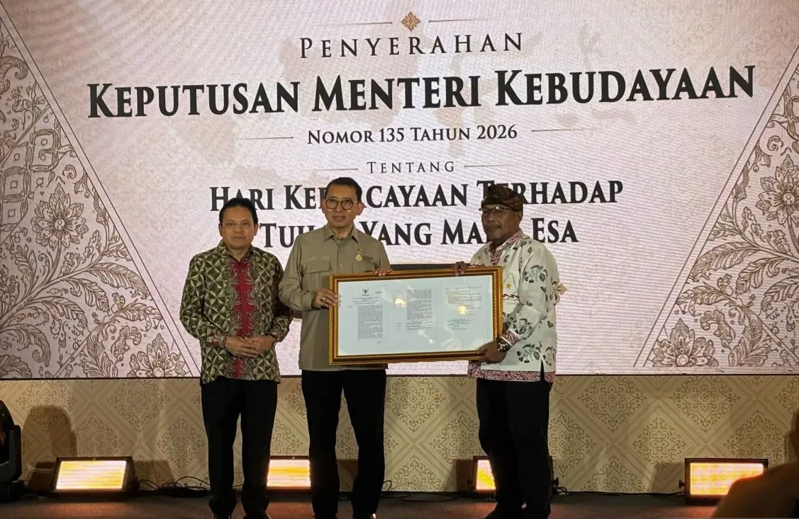Pemerintah Resmi Tetapkan 13 Juli sebagai Hari Kepercayaan Terhadap Tuhan Yang Maha Esa