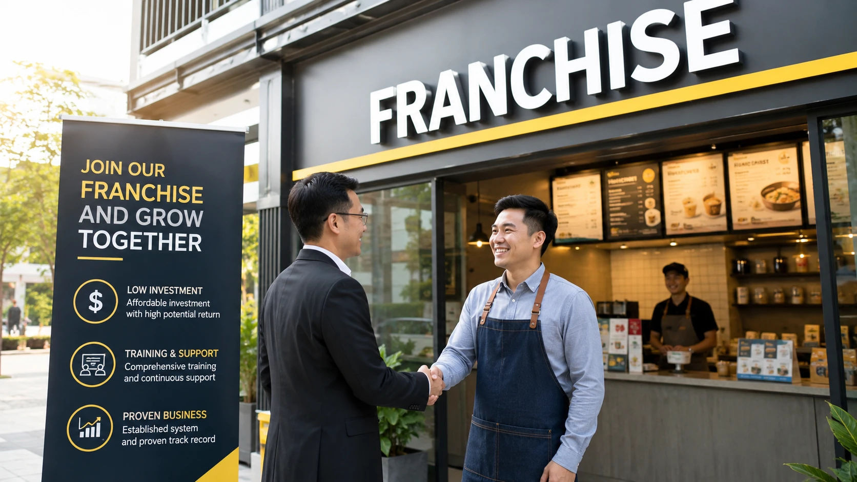 Ilustrasi franchise