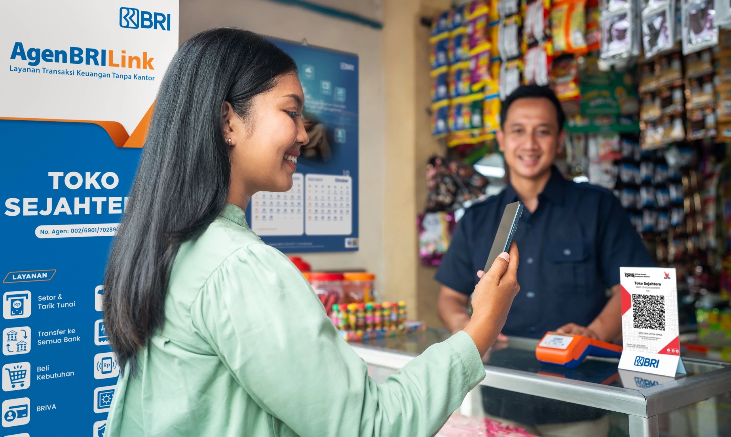 AgenBRILink CatatTransaksi Rp1.294 triliun dalam 9 Bulan