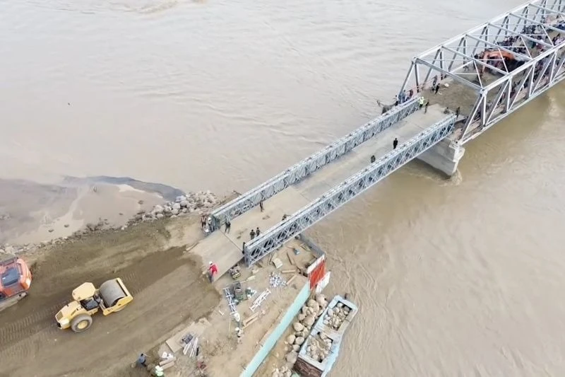 Pulihkan Isolasi Wilayah, Pembangunan Jembatan Darurat di Tiga Provinsi Selesai