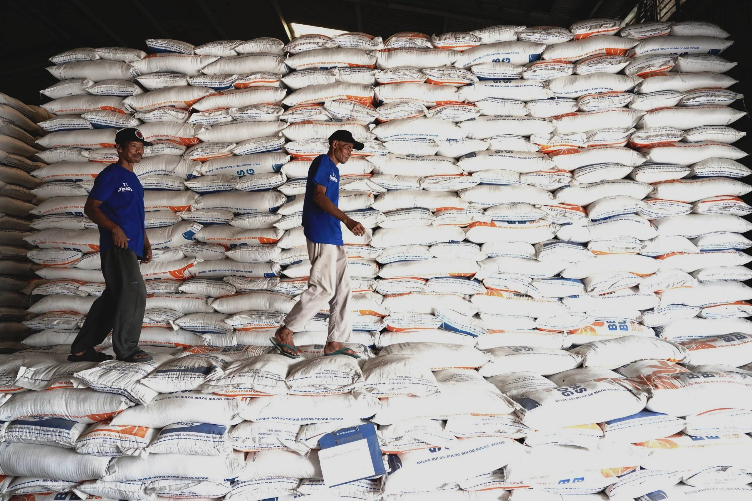 Produksi Beras RI Nyaris Stagnan, Pasokan Juli–September Menurun