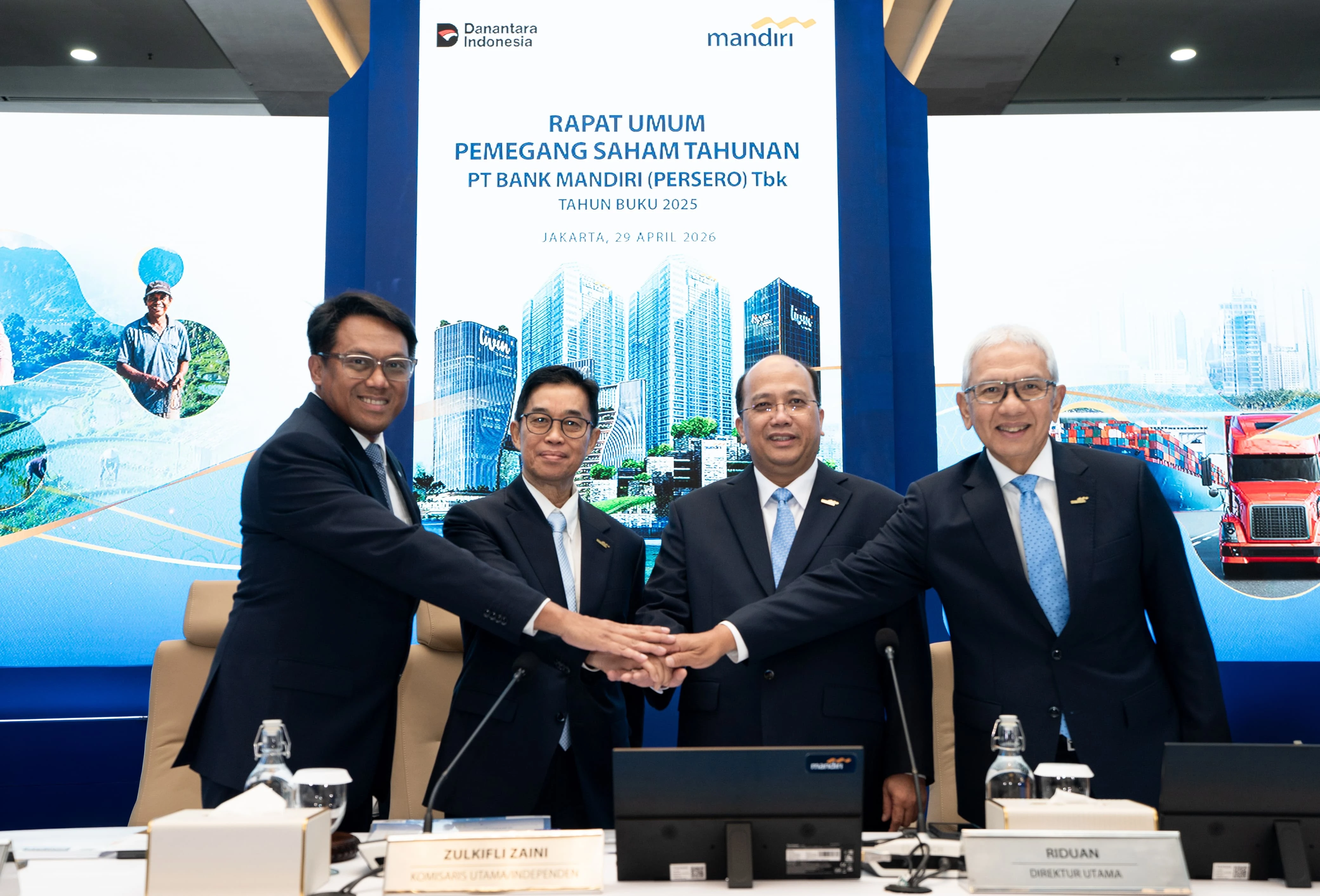 RUPST Bank Mandiri Restui Dividen Rp44,47 Triliun, Buyback, dan Perubahan Pengurus
