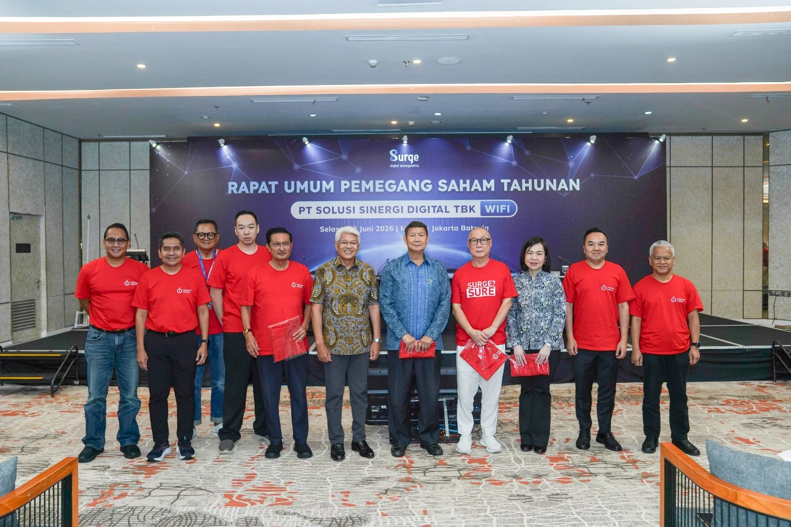 Adik Prabowo Hashim Djojohadikusumo Jadi Komisaris Utama Surge
