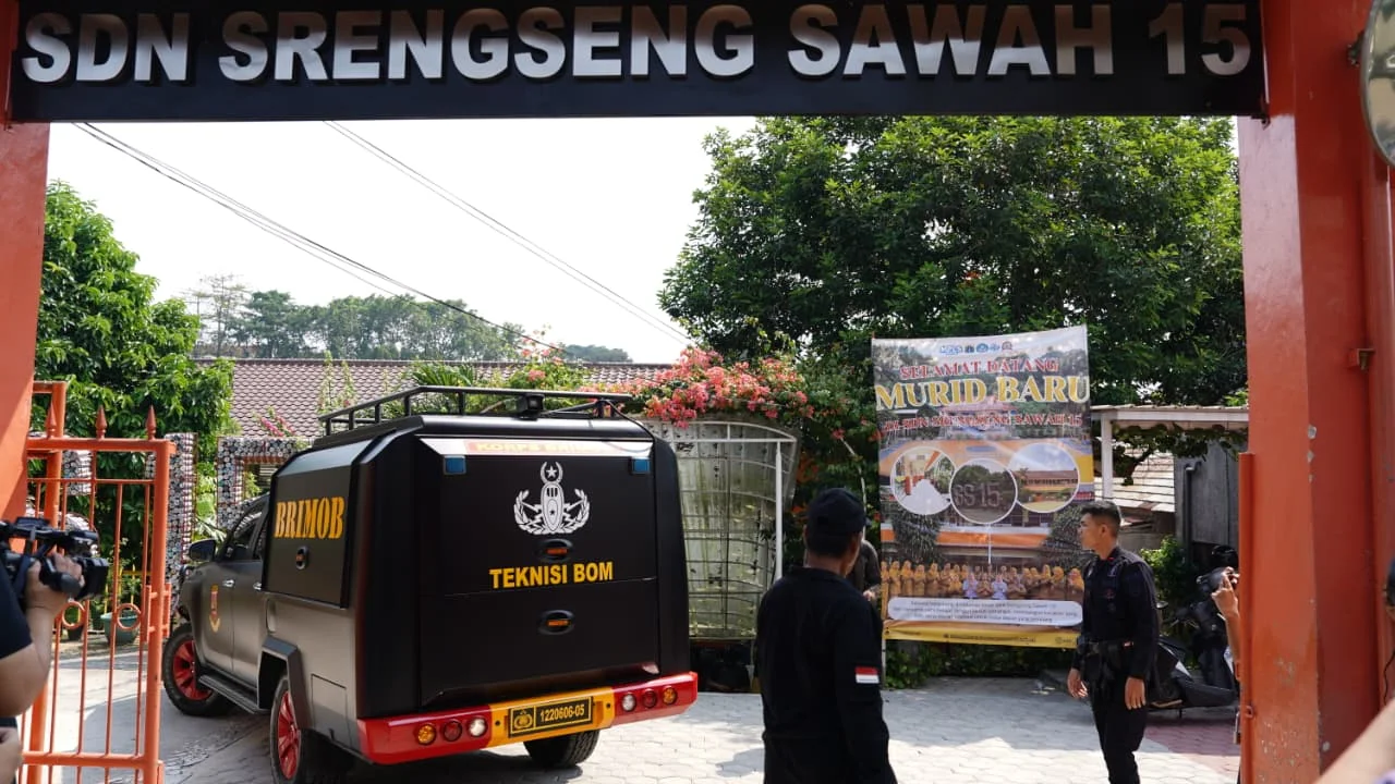 Peneror Bom SDN Srengseng Sawah Terancam Penjara Maksimal 20 Tahun
