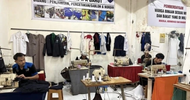 Eks warga binaan, Fajar yang merintis usaha konveksi