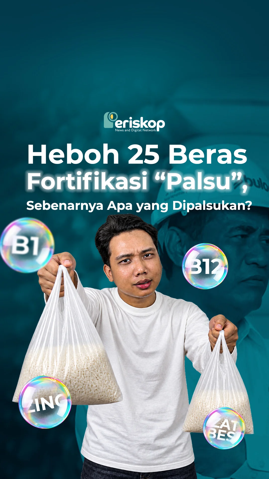 Heboh 25 Beras Fortifikasi “Palsu”, Sebenarnya Apa yang Dipalsukan?